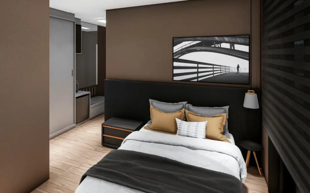 Apartamento com 1 quarto à venda, 45m2 em Taquaral, Campinas - SP - imagem 4 Foto 4 de Apartamento com 1 quarto à venda, 45m2 em Taquaral, Campinas - SP