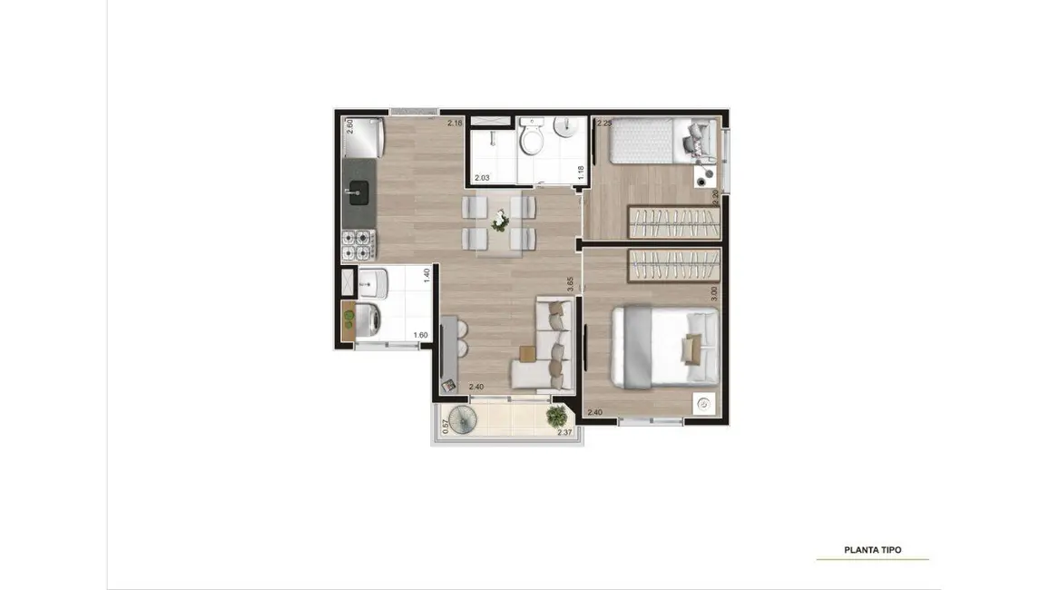 Foto 9 de Apartamento com 2 quartos à venda, 39m2 em Vila das Belezas, São Paulo - SP