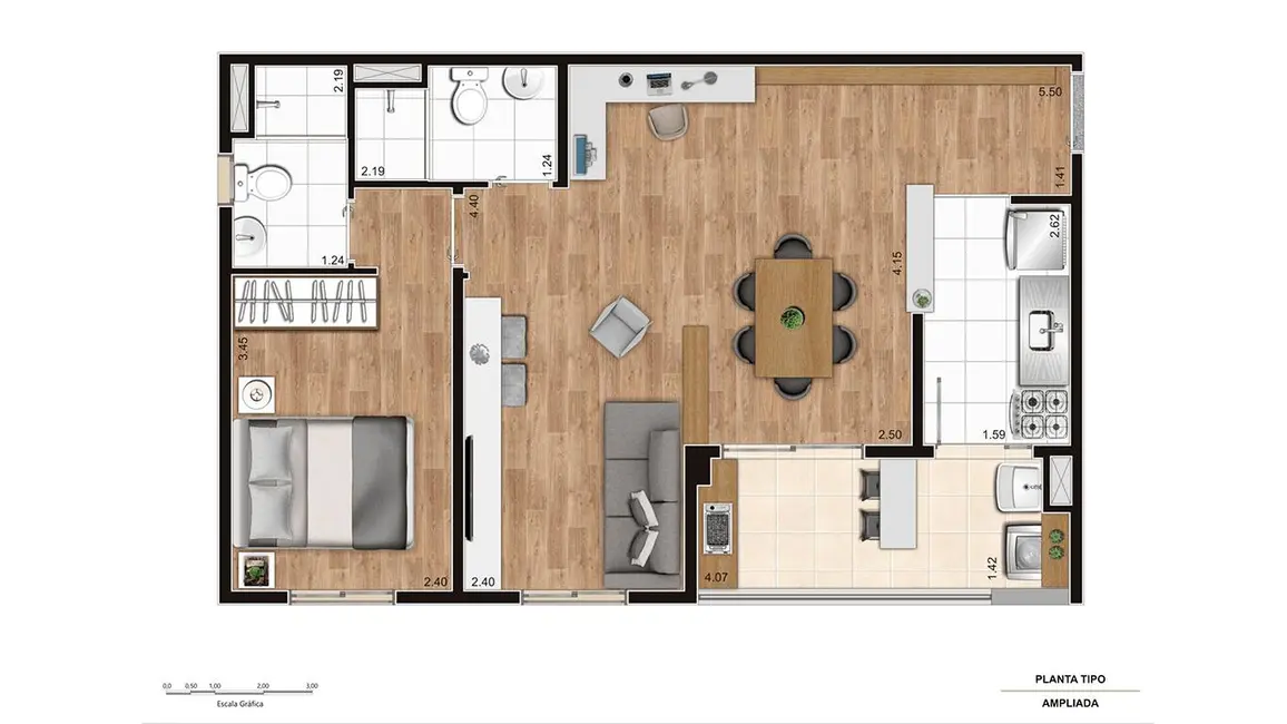 Apartamento com 2 quartos à venda, 45m2 em Vila Moraes, São Paulo - SP - imagem 7 Foto 7 de Apartamento com 2 quartos à venda, 45m2 em Vila Moraes, São Paulo - SP