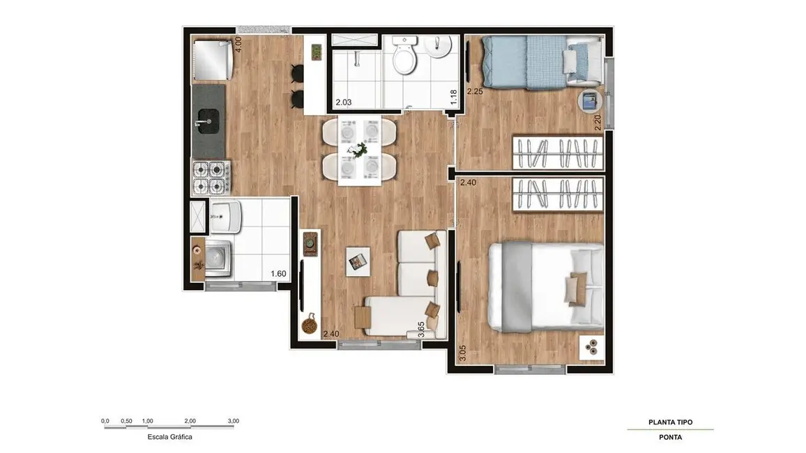 Apartamento com 2 quartos à venda, 45m2 em Vila Moraes, São Paulo - SP - imagem 8 Foto 8 de Apartamento com 2 quartos à venda, 45m2 em Vila Moraes, São Paulo - SP