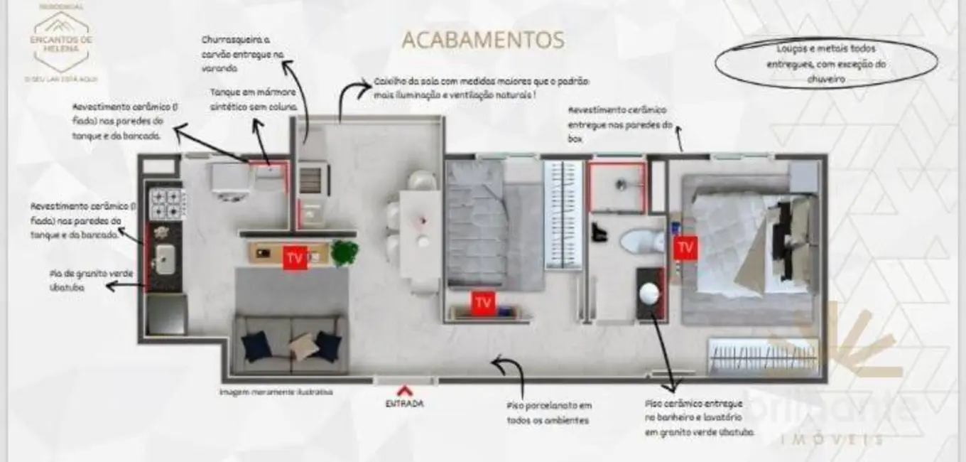 Apartamento com 39 quartos à venda, 39m2 em Itaquera, São Paulo - SP - imagem 4 Foto 4 de Apartamento com 39 quartos à venda, 39m2 em Itaquera, São Paulo - SP