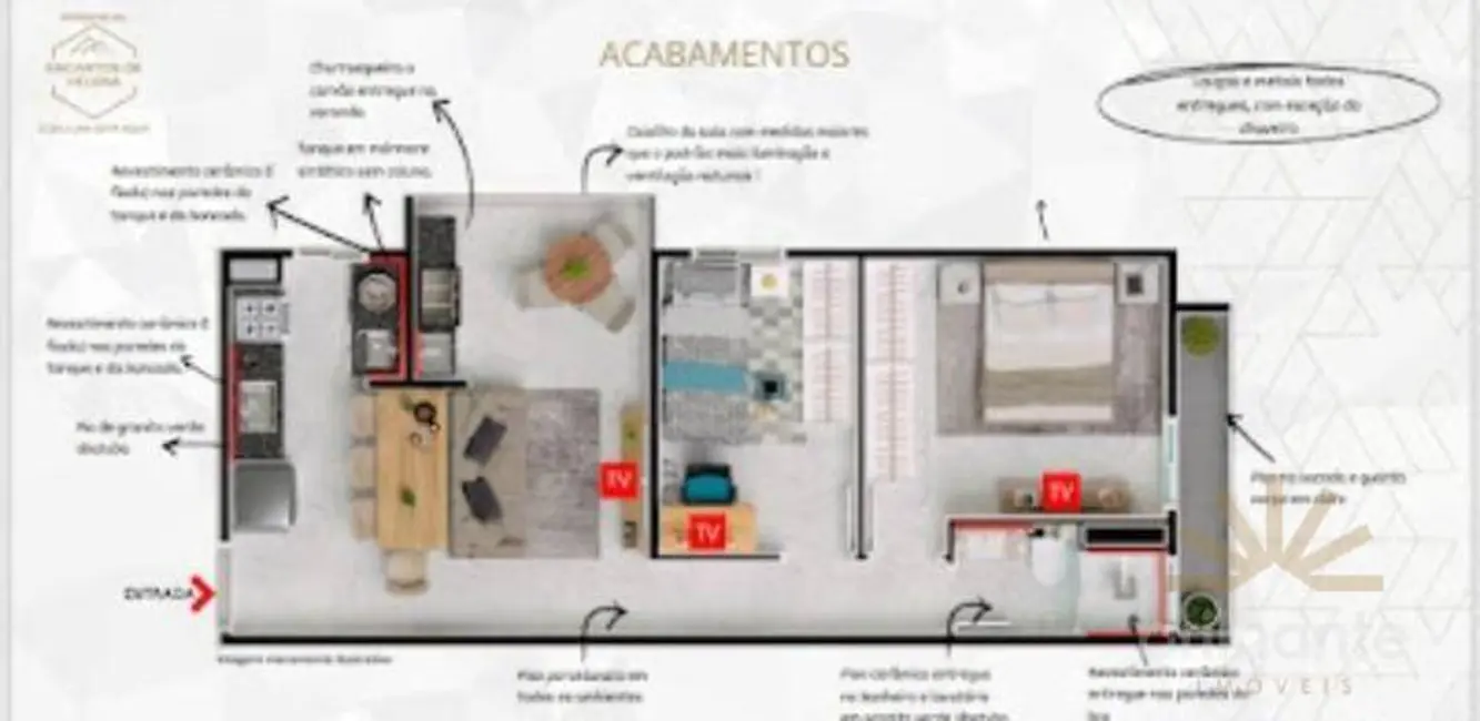 Apartamento com 39 quartos à venda, 39m2 em Itaquera, São Paulo - SP - imagem 6 Foto 6 de Apartamento com 39 quartos à venda, 39m2 em Itaquera, São Paulo - SP