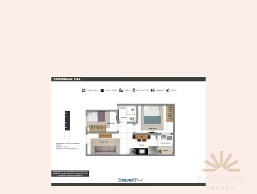 Foto 6 de Apartamento com 2 quartos à venda, 40m2 em Parada XV de Novembro, São Paulo - SP