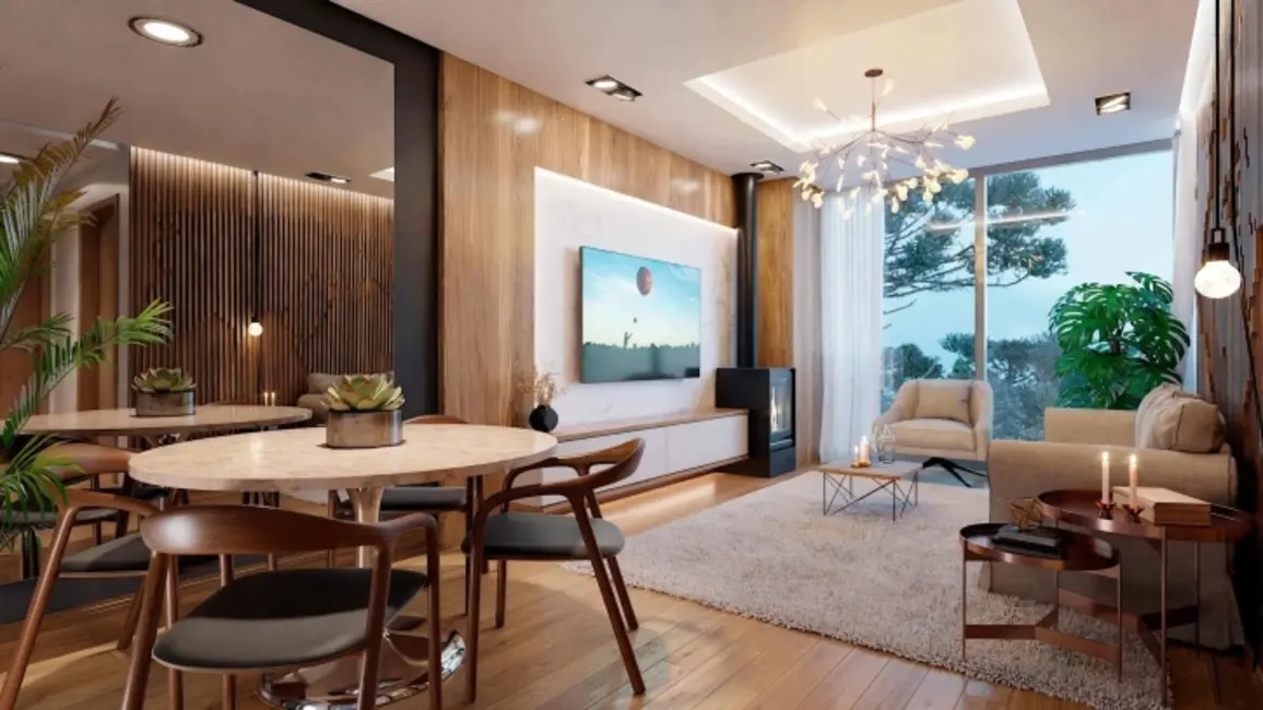 Foto 2 de Cobertura com 1 quarto à venda, 58m2 em Gramado - RS