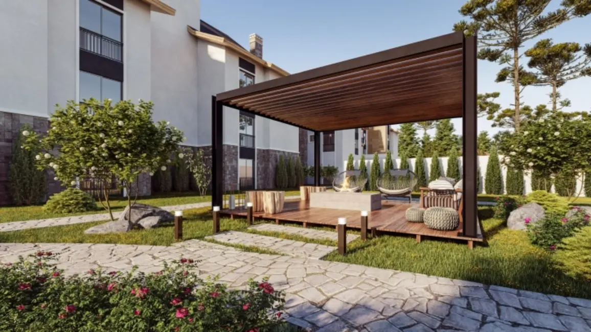 Apartamento com 2 quartos à venda, 82m2 em Gramado - RS - imagem 3 Foto 3 de Apartamento com 2 quartos à venda, 82m2 em Gramado - RS