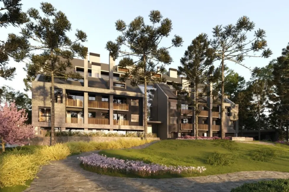 Apartamento com 1 quarto à venda, 54m2 em Gramado - RS - imagem 2 Foto 2 de Apartamento com 1 quarto à venda, 54m2 em Gramado - RS