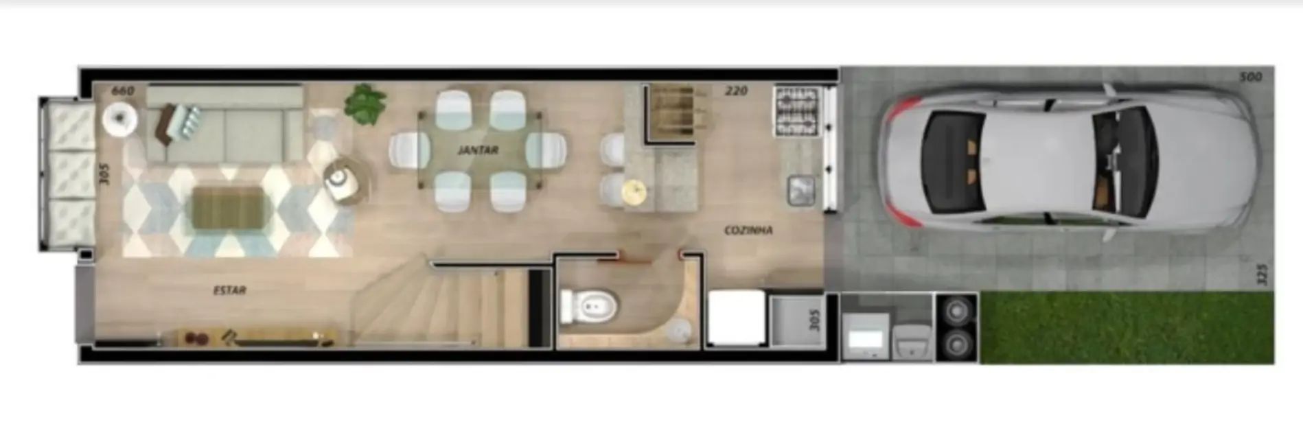 Casa com 3 quartos à venda, 119m2 em Canela - RS - imagem 4 Foto 4 de Casa com 3 quartos à venda, 119m2 em Canela - RS