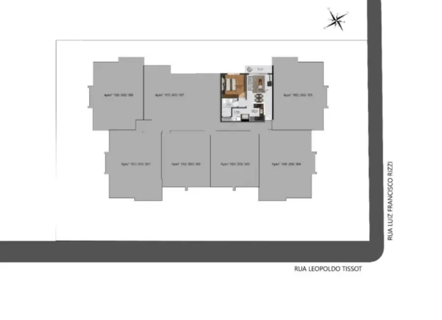 Apartamento com 1 quarto à venda, 52m2 em Várzea Grande, Gramado - RS - imagem 6 Foto 6 de Apartamento com 1 quarto à venda, 52m2 em Várzea Grande, Gramado - RS