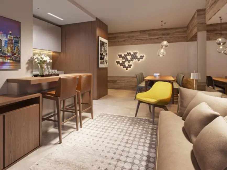 Apartamento com 3 quartos à venda, 82m2 em Gramado - RS - imagem 3 Foto 3 de Apartamento com 3 quartos à venda, 82m2 em Gramado - RS