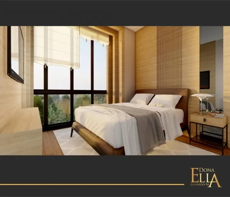 Apartamento com 2 quartos à venda, 71m2 em Gramado - RS - imagem 3 Foto 3 de Apartamento com 2 quartos à venda, 71m2 em Gramado - RS