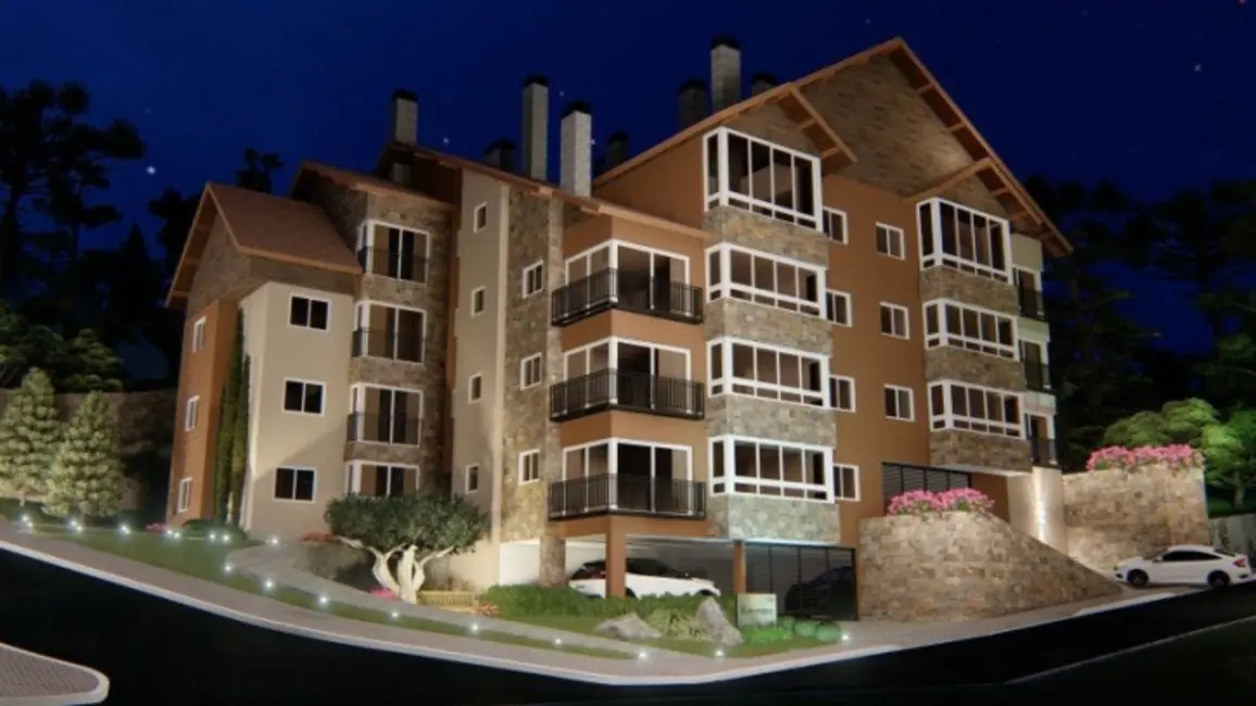 Apartamento com 3 quartos à venda, 90m2 em Gramado - RS - imagem 2 Foto 2 de Apartamento com 3 quartos à venda, 90m2 em Gramado - RS