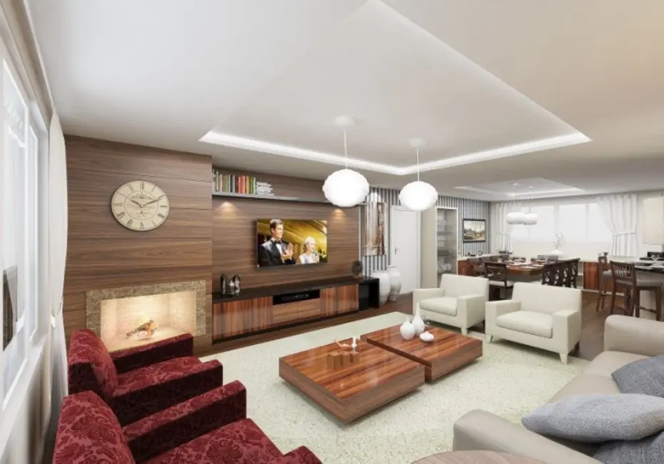 Apartamento com 3 quartos à venda, 176m2 em Gramado - RS - imagem 3 Foto 3 de Apartamento com 3 quartos à venda, 176m2 em Gramado - RS