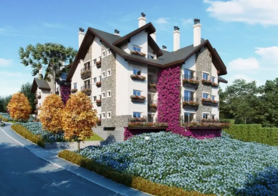 Apartamento com 2 quartos à venda, 79m2 em Gramado - RS - imagem 3 Foto 3 de Apartamento com 2 quartos à venda, 79m2 em Gramado - RS