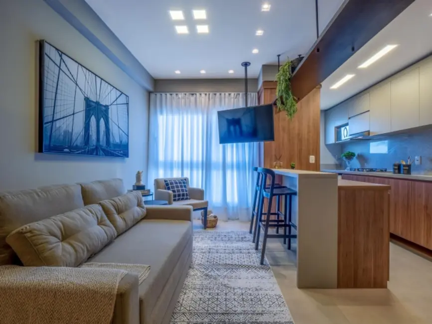 Apartamento com 1 quarto à venda, 48m2 em Gramado - RS - imagem 4 Foto 4 de Apartamento com 1 quarto à venda, 48m2 em Gramado - RS