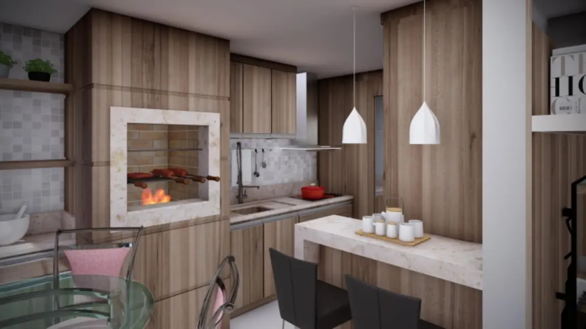 Foto 4 de Cobertura com 2 quartos à venda, 71m2 em Centro, Canela - RS