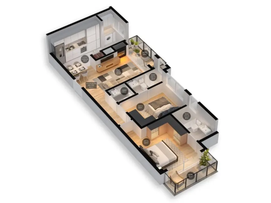 Apartamento com 2 quartos à venda, 80m2 em Centro, Canela - RS - imagem 5 Foto 5 de Apartamento com 2 quartos à venda, 80m2 em Centro, Canela - RS