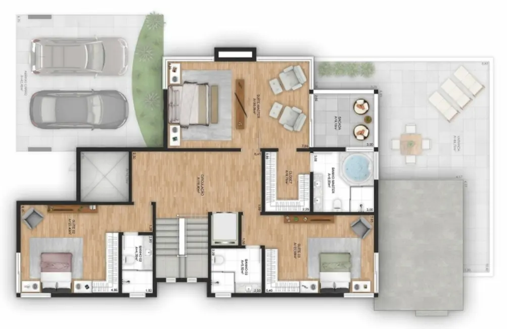 Casa de Condomínio com 4 quartos à venda, 387m2 em Canela - RS - imagem 6 Foto 6 de Casa de Condomínio com 4 quartos à venda, 387m2 em Canela - RS
