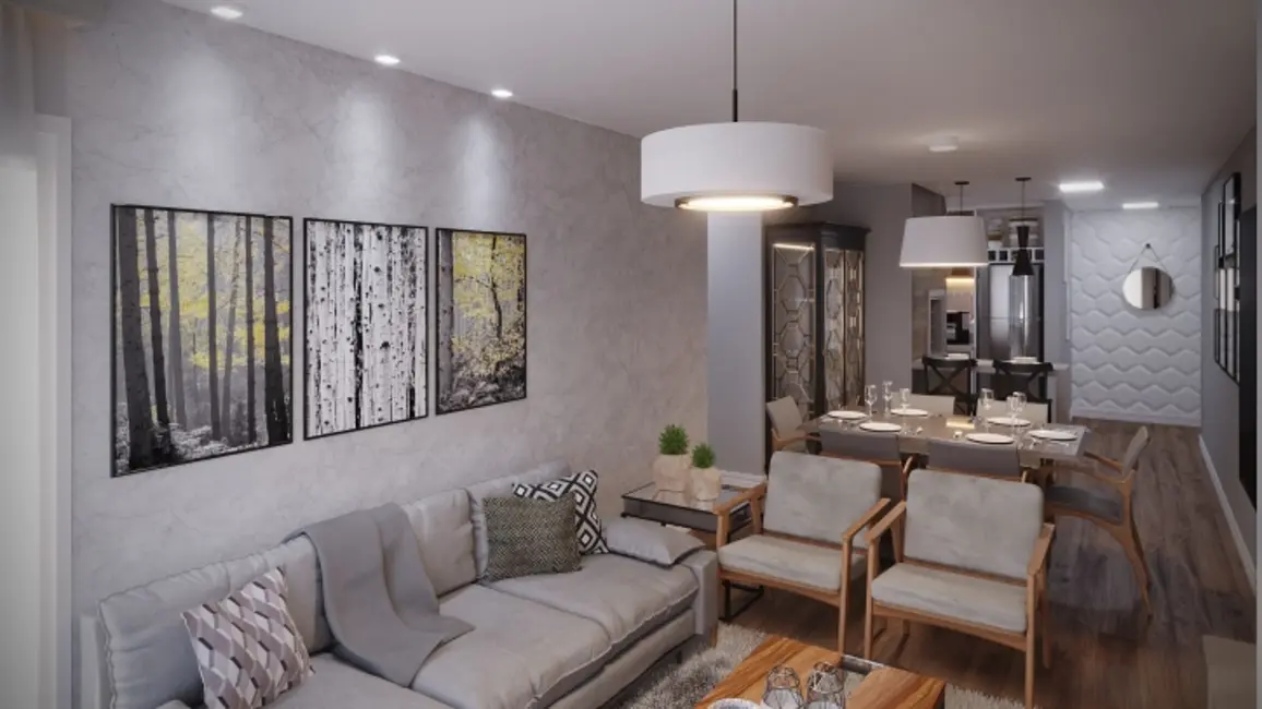 Apartamento com 2 quartos à venda, 71m2 em Gramado - RS - imagem 3 Foto 3 de Apartamento com 2 quartos à venda, 71m2 em Gramado - RS