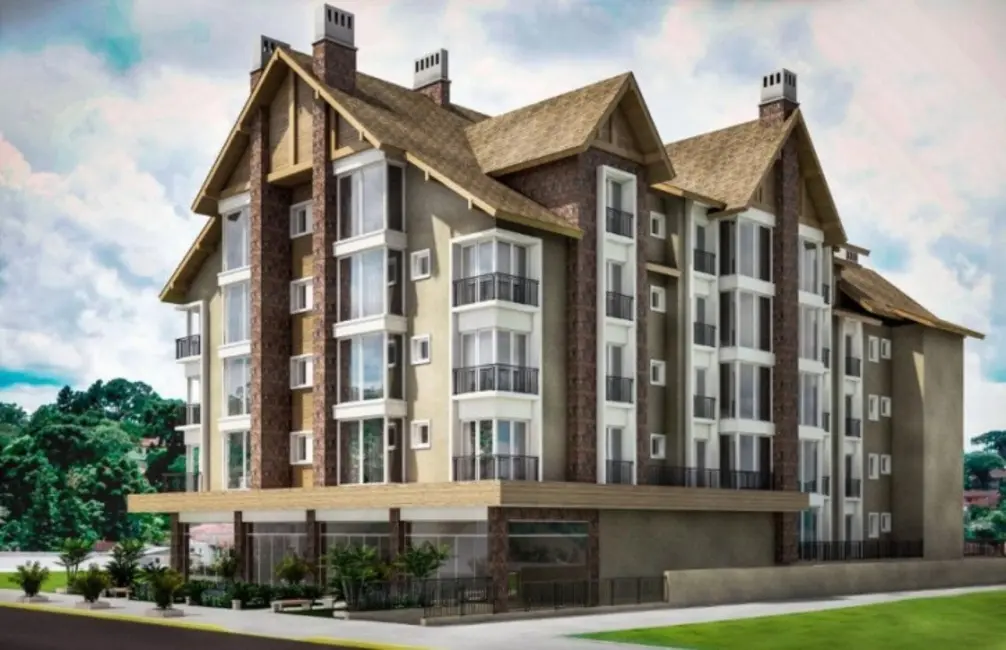 Foto 1 de Cobertura com 1 quarto à venda, 55m2 em Centro, Gramado - RS