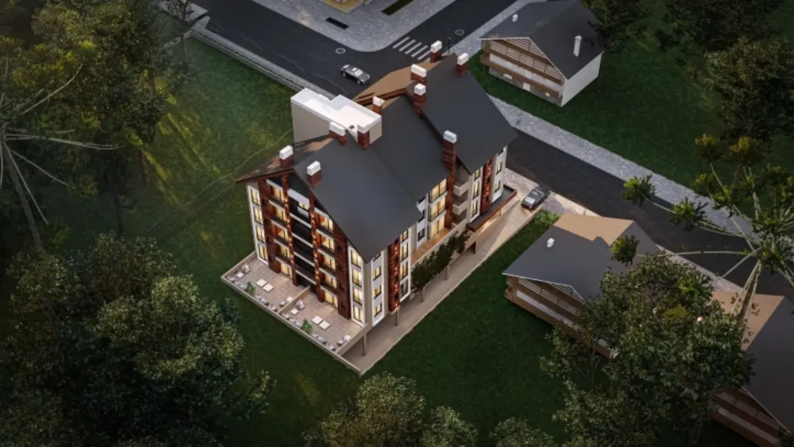 Apartamento com 2 quartos à venda, 63m2 em Gramado - RS - imagem 3 Foto 3 de Apartamento com 2 quartos à venda, 63m2 em Gramado - RS