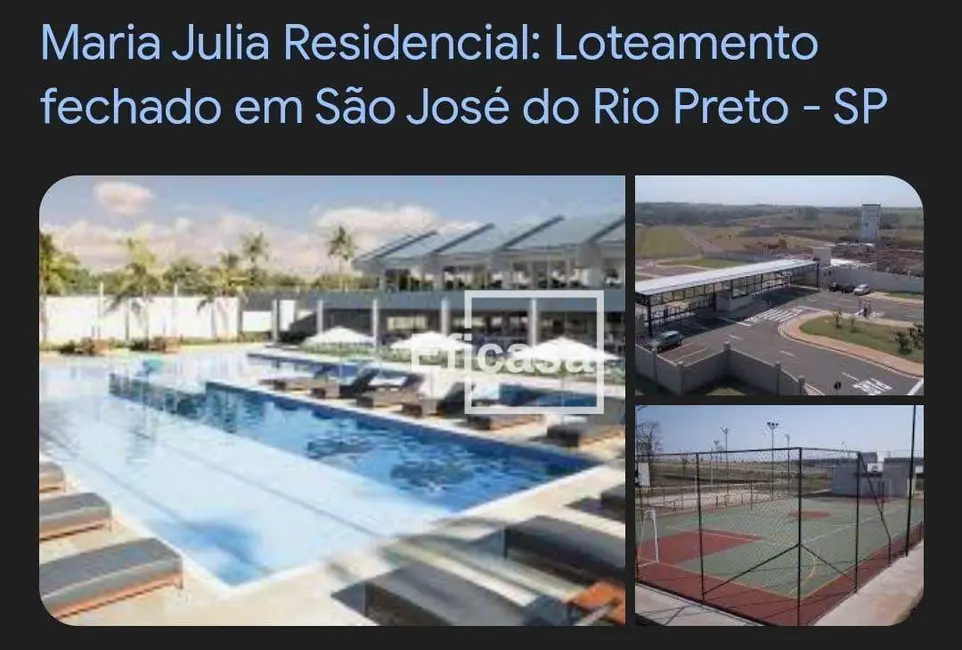 Foto 1 de Terreno / Lote à venda, 253m2 em Residencial Maria Júlia, Sao Jose Do Rio Preto - SP
