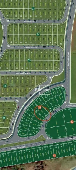Foto 1 de Terreno / Lote à venda, 397m2 em Mirassol - SP
