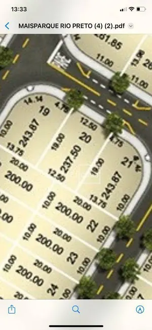 Terreno / Lote à venda, 243m2 em Sao Jose Do Rio Preto - SP - imagem 2 Foto 2 de Terreno / Lote à venda, 243m2 em Sao Jose Do Rio Preto - SP