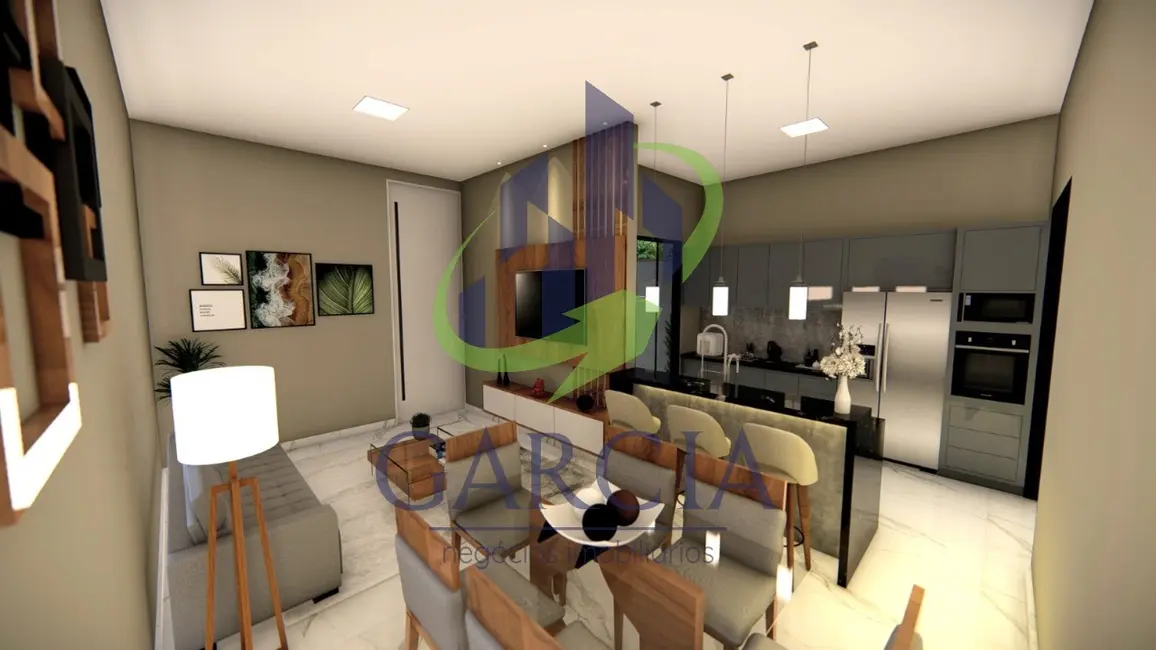 Foto 1 de Casa com 2 quartos à venda, 86m2 em Jardim Maria Mendes, Mogi Guacu - SP