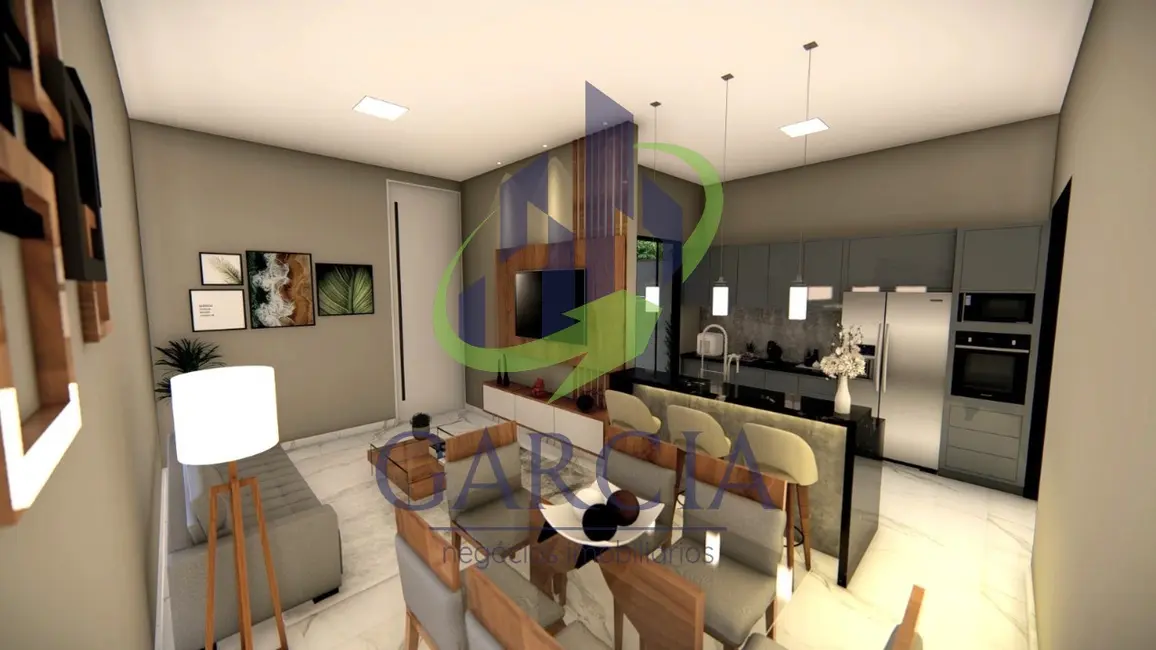 Foto 2 de Casa com 2 quartos à venda, 86m2 em Jardim Maria Mendes, Mogi Guacu - SP