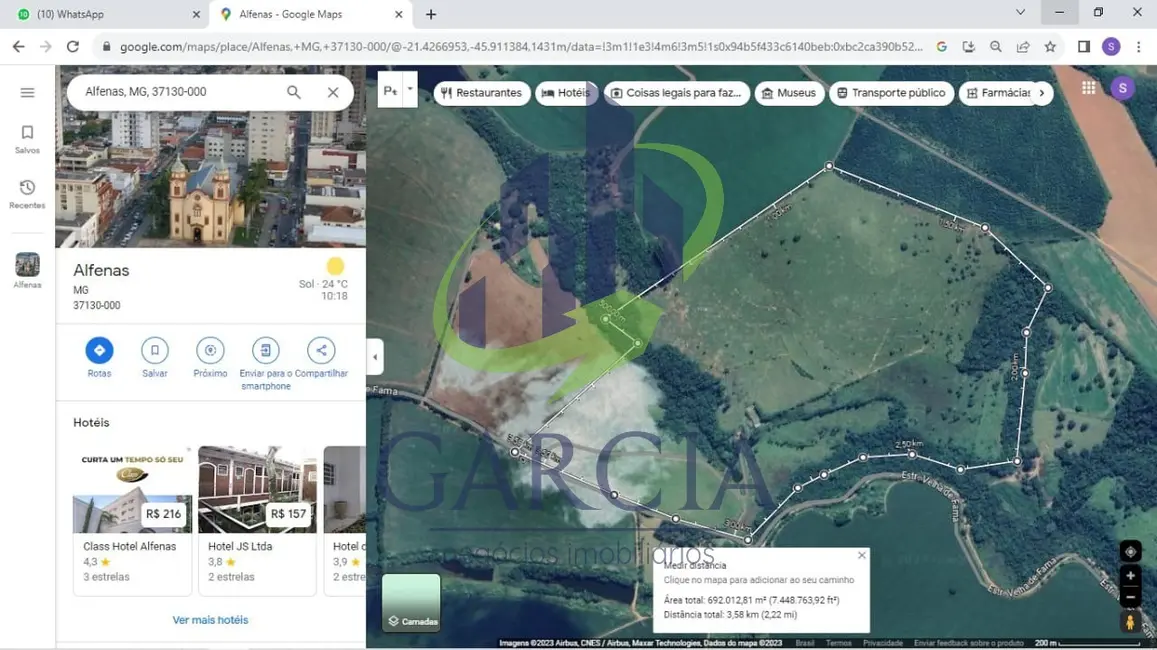 Foto 5 de Fazenda / Haras à venda, 30m2 em Área Rural de Alfenas, Alfenas - MG