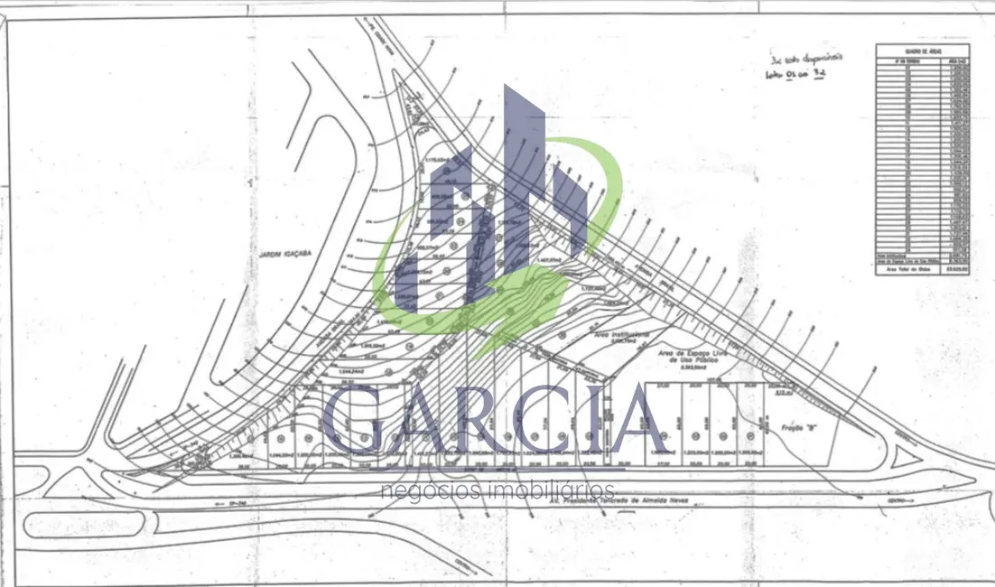 Foto 3 de Terreno / Lote à venda, 1625m2 em Mogi Guacu - SP