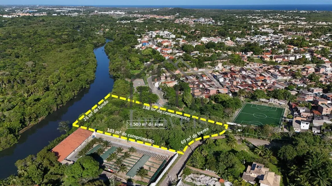 Foto 5 de Lote de Condomínio à venda, 4500m2 em Portão, Lauro De Freitas - BA
