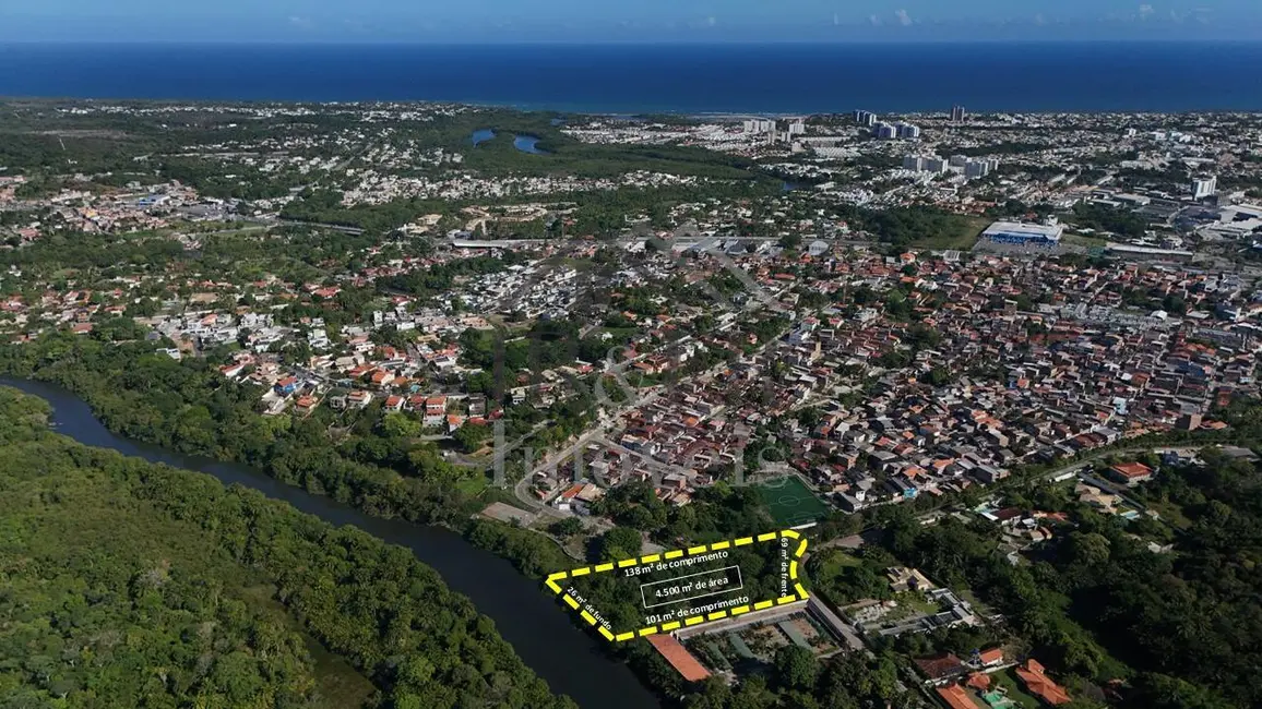 Foto 4 de Lote de Condomínio à venda, 4500m2 em Portão, Lauro De Freitas - BA