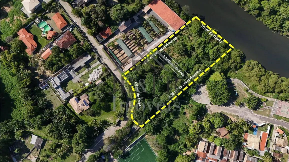 Foto 1 de Lote de Condomínio à venda, 4500m2 em Portão, Lauro De Freitas - BA