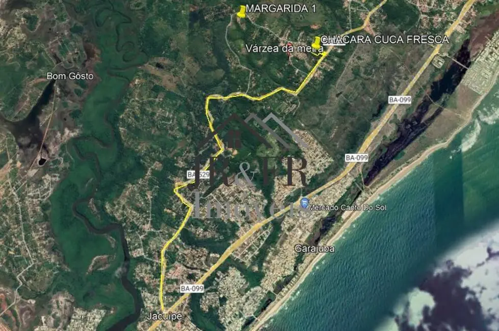 Foto 3 de Terreno / Lote à venda, 15594m2 em Camacari - BA