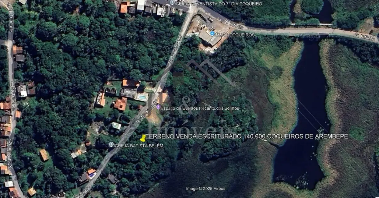 Foto 5 de Terreno / Lote à venda, 814m2 em Camacari - BA