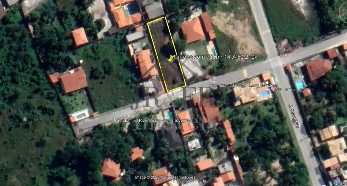 Foto 2 de Terreno / Lote à venda, 700m2 em Camacari - BA