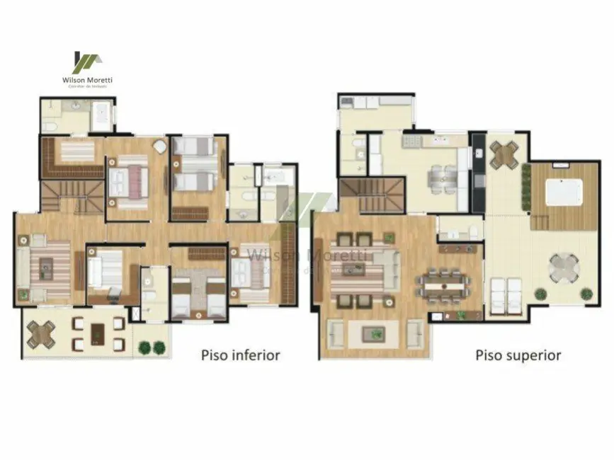 Foto 2 de Cobertura com 4 quartos à venda, 254m2 em Vila Isabel Eber, Jundiai - SP