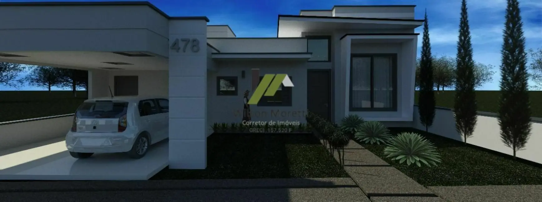 Foto 3 de Casa de Condomínio com 3 quartos à venda, 150m2 em Itupeva - SP