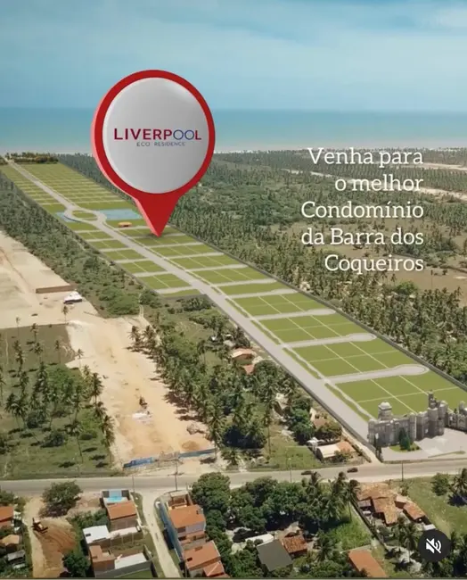 Foto 2 de Terreno / Lote à venda, 325m2 em Centro, Barra Dos Coqueiros - SE