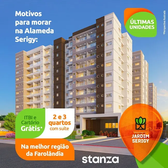 Foto 2 de Apartamento com 2 quartos à venda, 58m2 em Farolândia, Aracaju - SE