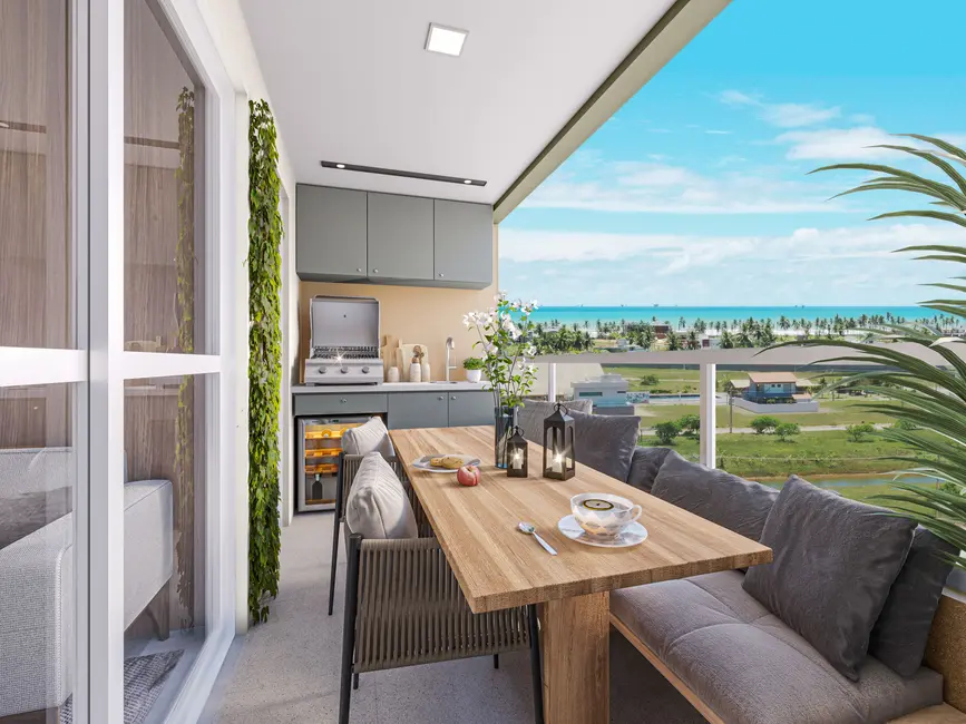 Foto 4 de Apartamento com 2 quartos à venda, 59m2 em Barra Dos Coqueiros - SE