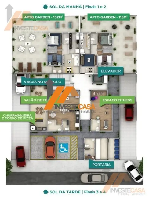 Foto 3 de Apartamento com 2 quartos à venda, 45m2 em Jardim Simus, Sorocaba - SP