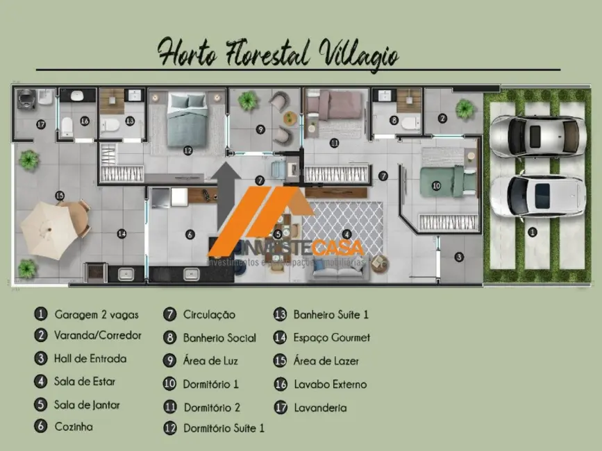 Casa de Condomínio com 3 quartos à venda, 121m2 em Horto Florestal, Sorocaba - SP - imagem 7 Foto 7 de Casa de Condomínio com 3 quartos à venda, 121m2 em Horto Florestal, Sorocaba - SP