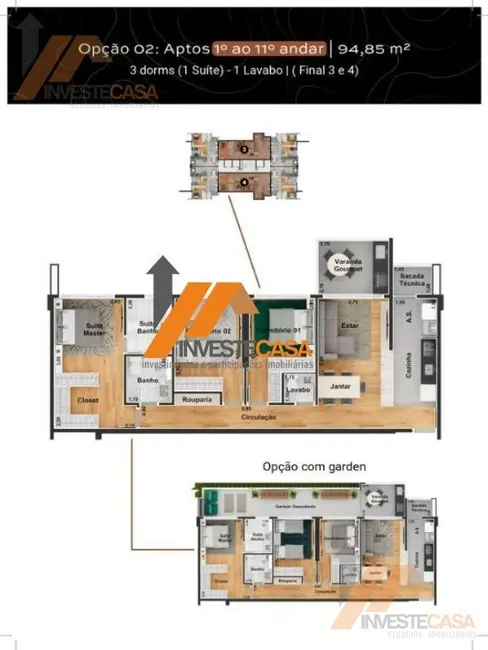 Apartamento com 2 quartos à venda, 113m2 em Além Ponte, Sorocaba - SP - imagem 5 Foto 5 de Apartamento com 2 quartos à venda, 113m2 em Além Ponte, Sorocaba - SP