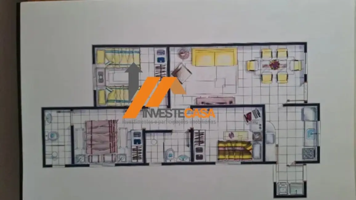 Foto 9 de Casa de Condomínio com 3 quartos à venda, 66m2 em Vila Pedroso, Votorantim - SP