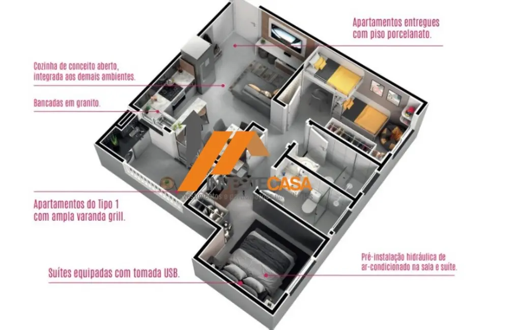 Apartamento com 2 quartos à venda, 50m2 em Vila Santa Rita, Sorocaba - SP - imagem 9 Foto 9 de Apartamento com 2 quartos à venda, 50m2 em Vila Santa Rita, Sorocaba - SP
