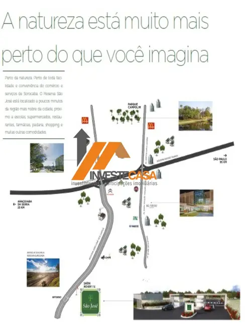 Foto 12 de Terreno / Lote à venda, 1000m2 em Sorocaba - SP