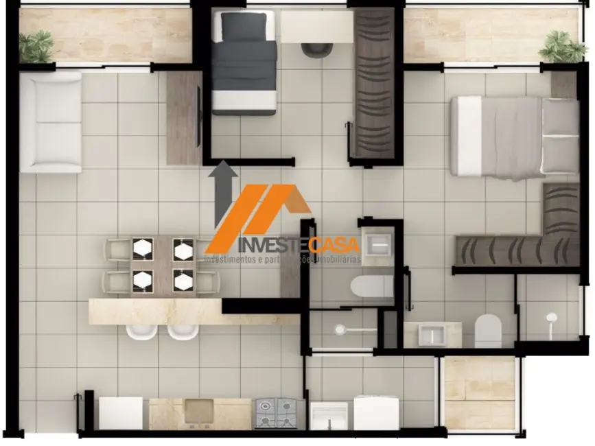 Apartamento com 2 quartos à venda, 71m2 em Vila Hortência, Sorocaba - SP - imagem 5 Foto 5 de Apartamento com 2 quartos à venda, 71m2 em Vila Hortência, Sorocaba - SP