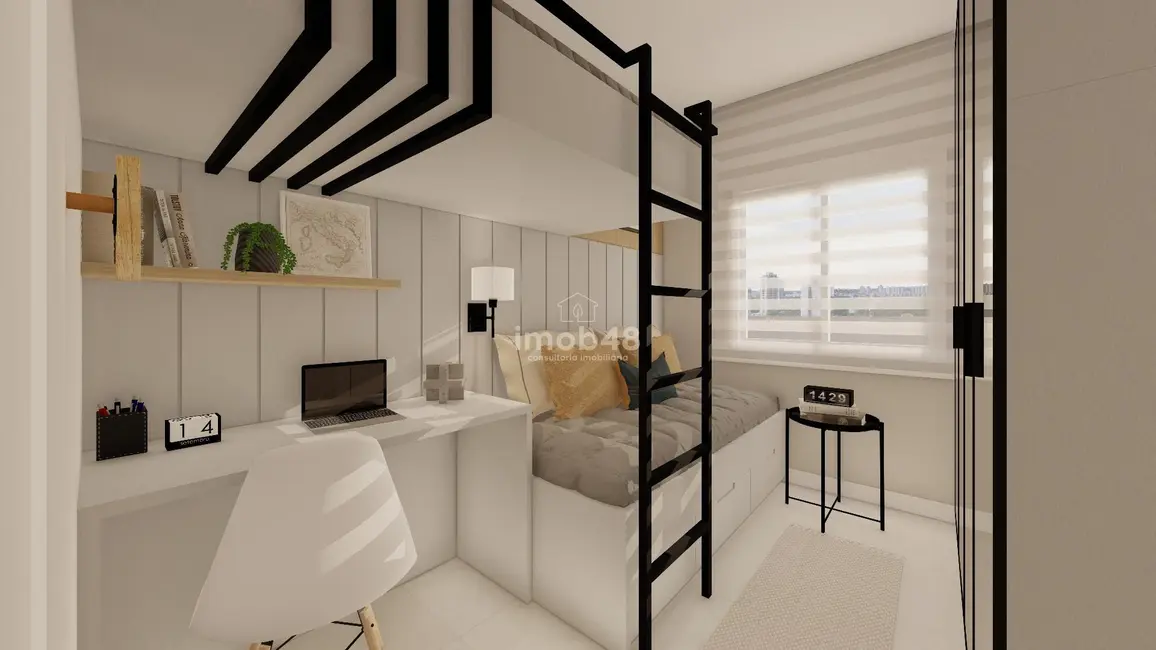 Foto 5 de Apartamento com 2 quartos à venda, 63m2 em Areias, Sao Jose - SC